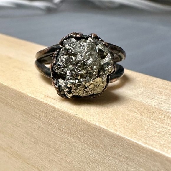 Copper hematite ring size 5 - Picture 2 of 7